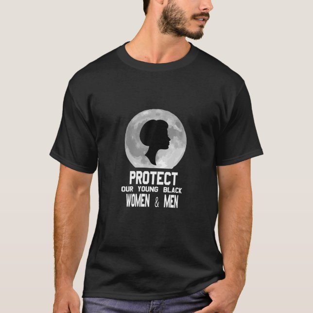 SPARA, skydda våra svarta kvinnor T Shirt (Framsida)