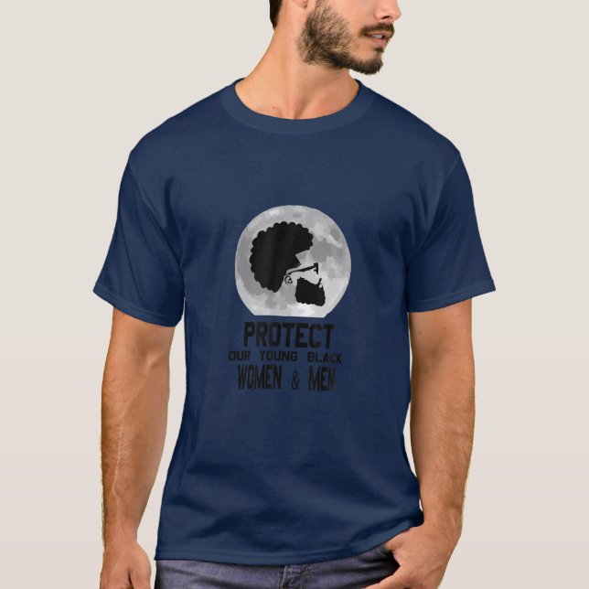 SPARA, skydda våra svarta kvinnor T Shirt (Framsida)