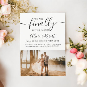 Spara slutligen datumskriptfotot med enkel chic spara datumet