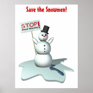 Spara Snögubbarna! Poster