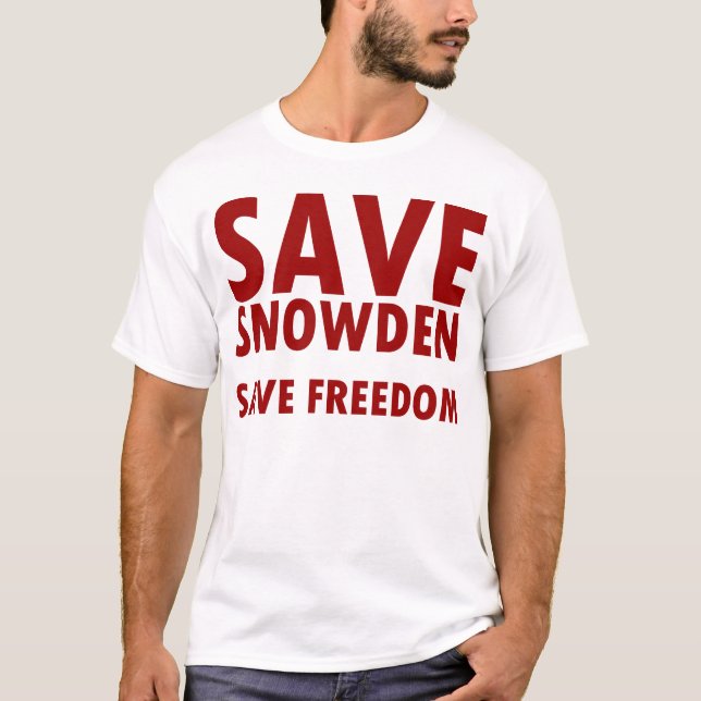 SPARA SNOWDEN T-SHIRT (Framsida)