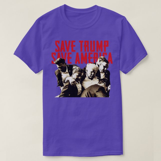 Spara Spara Amerika T Shirt (Design framsida)