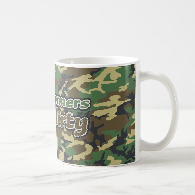 Spåra Springer som det är smutsigt - Kamera Kaffemugg (Höger)