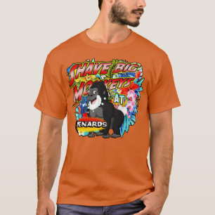 Spara stora apor på menyer t shirt
