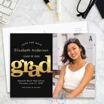 Spara studenten fototypografi av guld