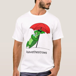 Spara sugrörT-tröja T Shirt