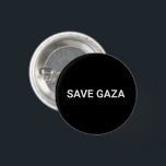 Spara Svartvit anpassningsbar i Gaza minimalistisk Knapp<br><div class="desc">Spara anpassningsbarna Gaza svartvit text med enkel knapp för minsta elegant. Helt anpassade vit text,  eller radera den,  på svart färg-bakgrund. Färg kan redigeras. Visa ert stöd för Gaza. Kontrollera resten av samlingen om du vill ha mer samordning och matchning.</div>