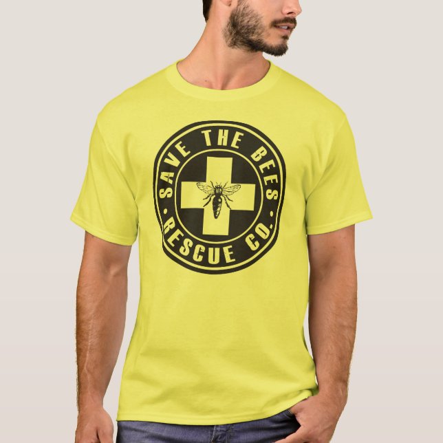 Spara T-tröja för biräddingCo. Tee (Framsida)