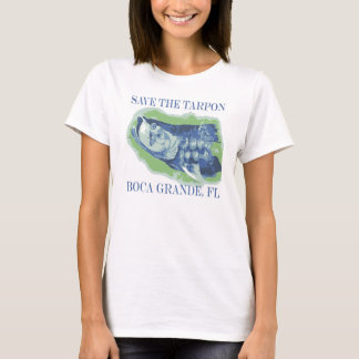 Spara tarponen - stora Boca, FL Tee Shirt