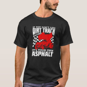 Spåra Tävlan Winged Sprint Car Premium T Shirt