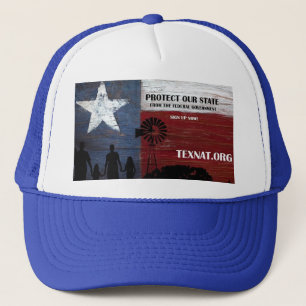 Spara Texas från federal gvt Truckerkeps