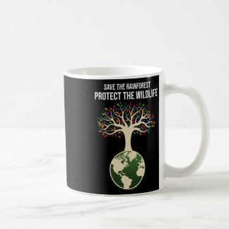 Spara The Rainforest Protection the Wildlife Vinta Kaffemugg