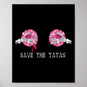 Spara The T.a.s Pumpkin Breast Cancer Awareness Poster