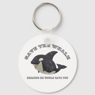 "Spara the Whale"-nyckelkedjan Nyckelring
