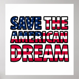 Spara till American Dream Poster