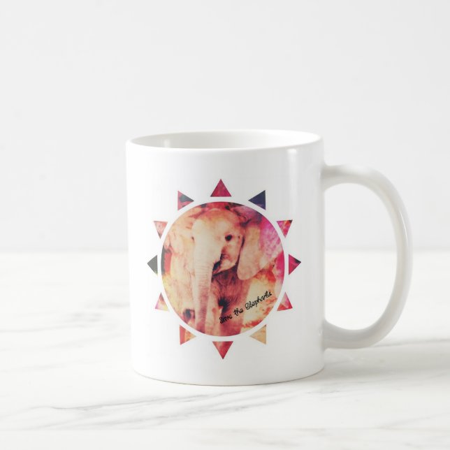 Spara till elefanterna, Baby Elephant Sunshine Kaffemugg (Höger)