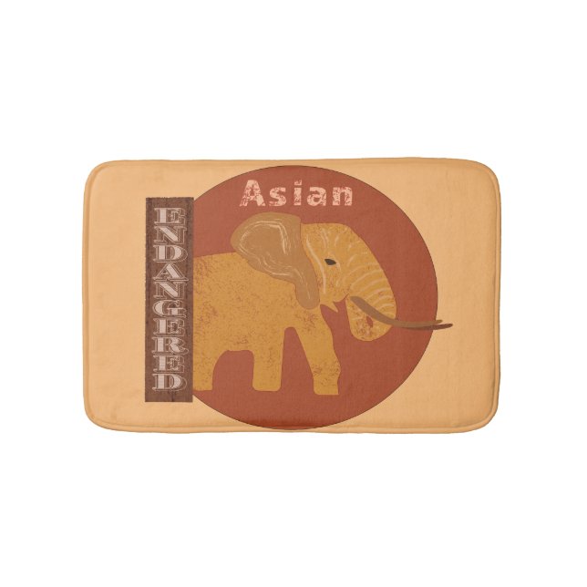 Spara till elefanterna badrumsmatta (Framsidan)