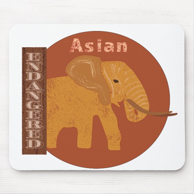 Spara till elefanterna musmatta (Framsidan)