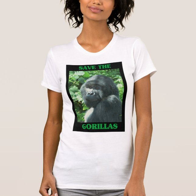 Spara till Gorillas Tee Shirt (Framsida)