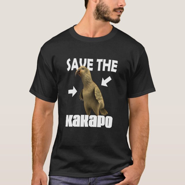Spara till Kakapo T Shirt (Framsida)