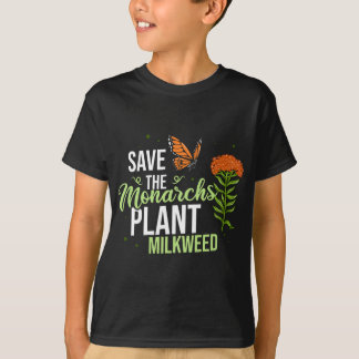 Spara till Monarch Butterfly Milkweed T Shirt