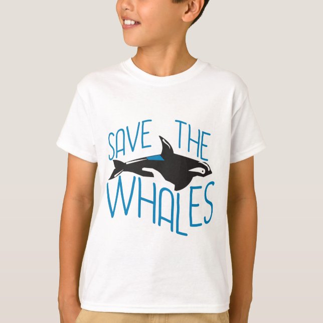 Spara till Whales Kids Tröja (Framsida)