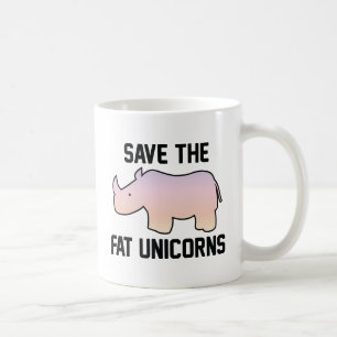 Spara Tjocken Unicorns Kaffemugg