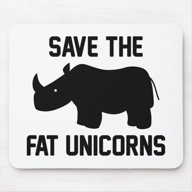 Spara Tjocken Unicorns Musmatta (Framsidan)
