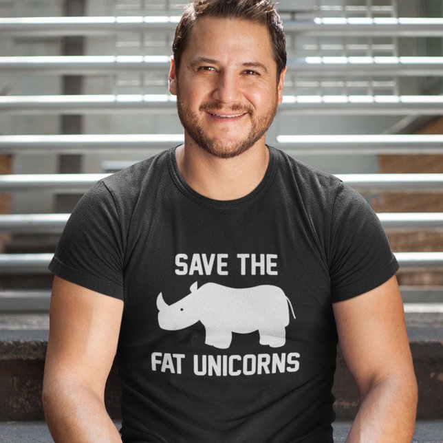 Spara Tjocken Unicorns Tee Shirt (Skapare uppladdad)