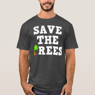 Spara Träd Julen T Shirt