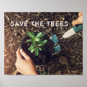 Spara Träd Träd Poster
