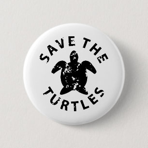 SPARA TURTLES-grunge Knapp