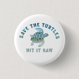 Spara Turtles Slå den Raw Knapp