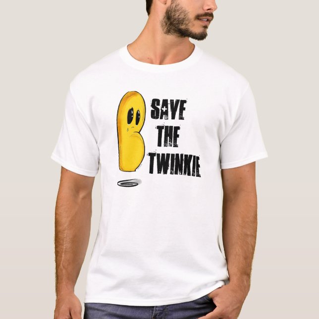 "Spara Twinkien" den stads- T-tröja vid favör T Shirt (Framsida)