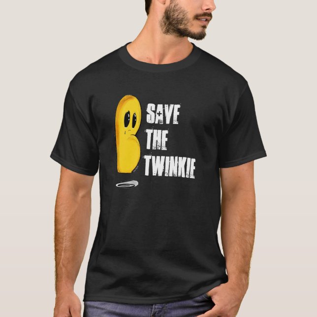 "Spara Twinkien" T-tröja vid favör T-shirt (Framsida)