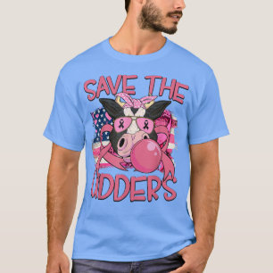 Spara Udders Breast Cancer Awareness Warrior Co. T Shirt