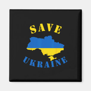 Spara Ukraina Tröja En Ukrainsk T Tröja Magnet