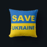 Spara Ukraina Ukrainas Flagga Kudde<br><div class="desc">Spara Ukraina Ukrainas Flagga</div>