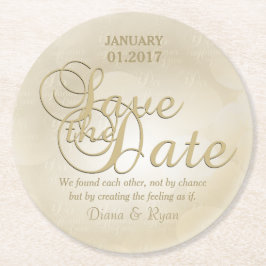 Spara Underläggen Datum Underlägg Papper Rund