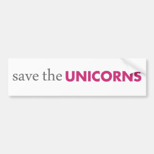 Spara Unicornsbildekalet Bildekal