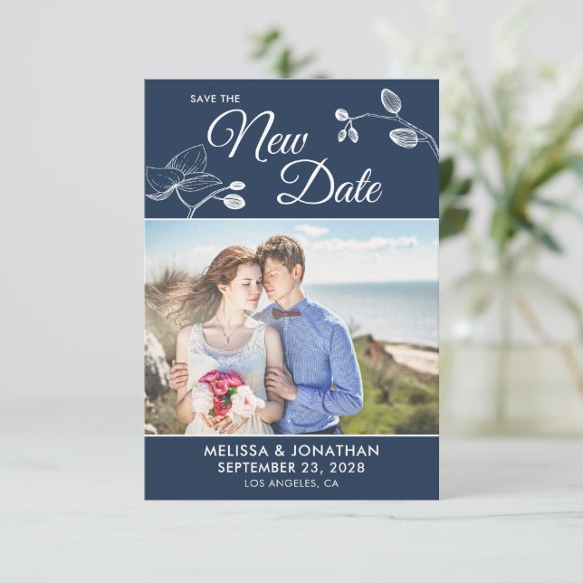 Spara Uppskjutningsfoto för New Date bröllop (Stående Fram)