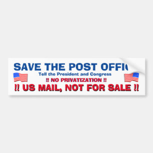 SPARA USA:S POSTKONTOR! #2 BILDEKAL