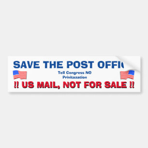 SPARA USA:S POSTKONTOR! BILDEKAL