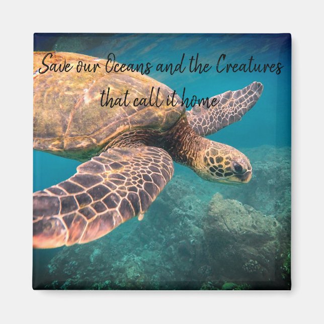 Spara ut Oceans Magnet (Framsidan)