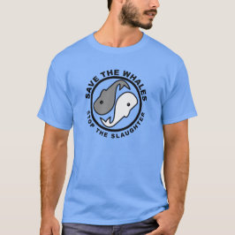 Spara valen - djurens rättigheter tee shirt