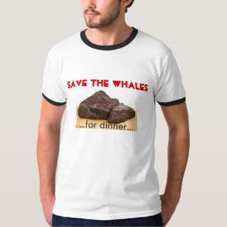 Spara valen - för middag tee shirt