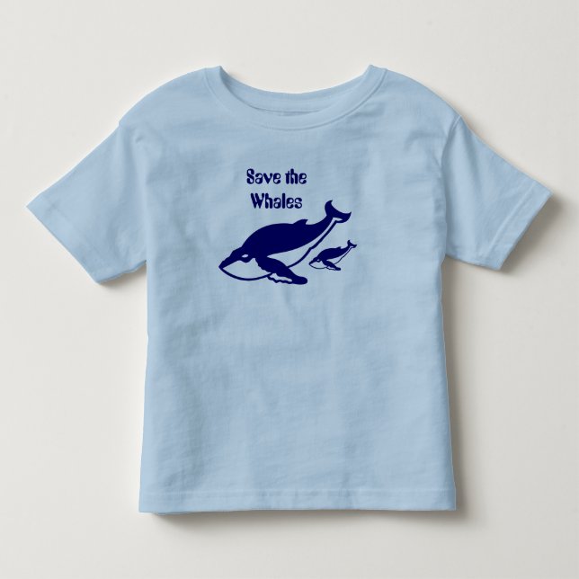 Spara valen t-shirt (Framsida)