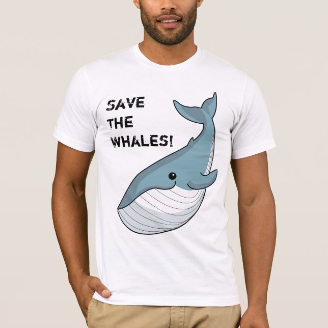 Spara valen! t-shirt (Framsida)