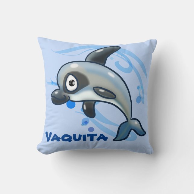 Spara Vaquita! Kudde (Framsida)