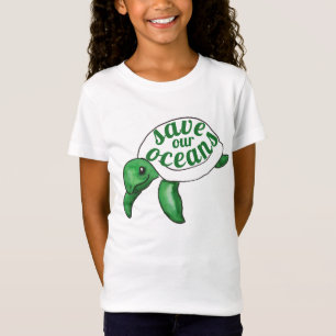 Spara Vår havssköldpadda T Shirt